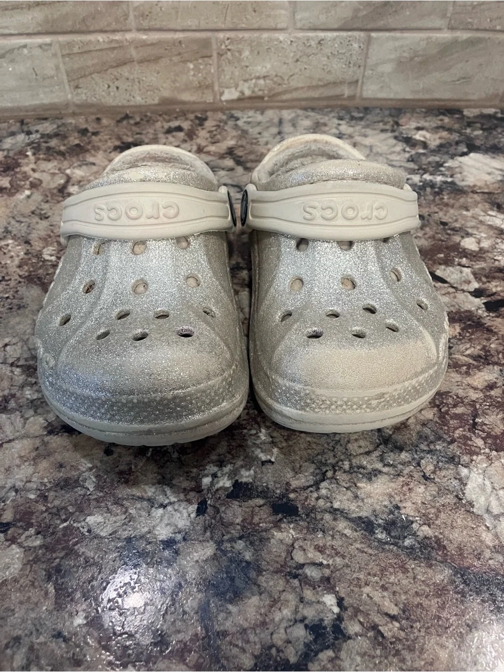 Crocs Kids Classic Glitter Clog